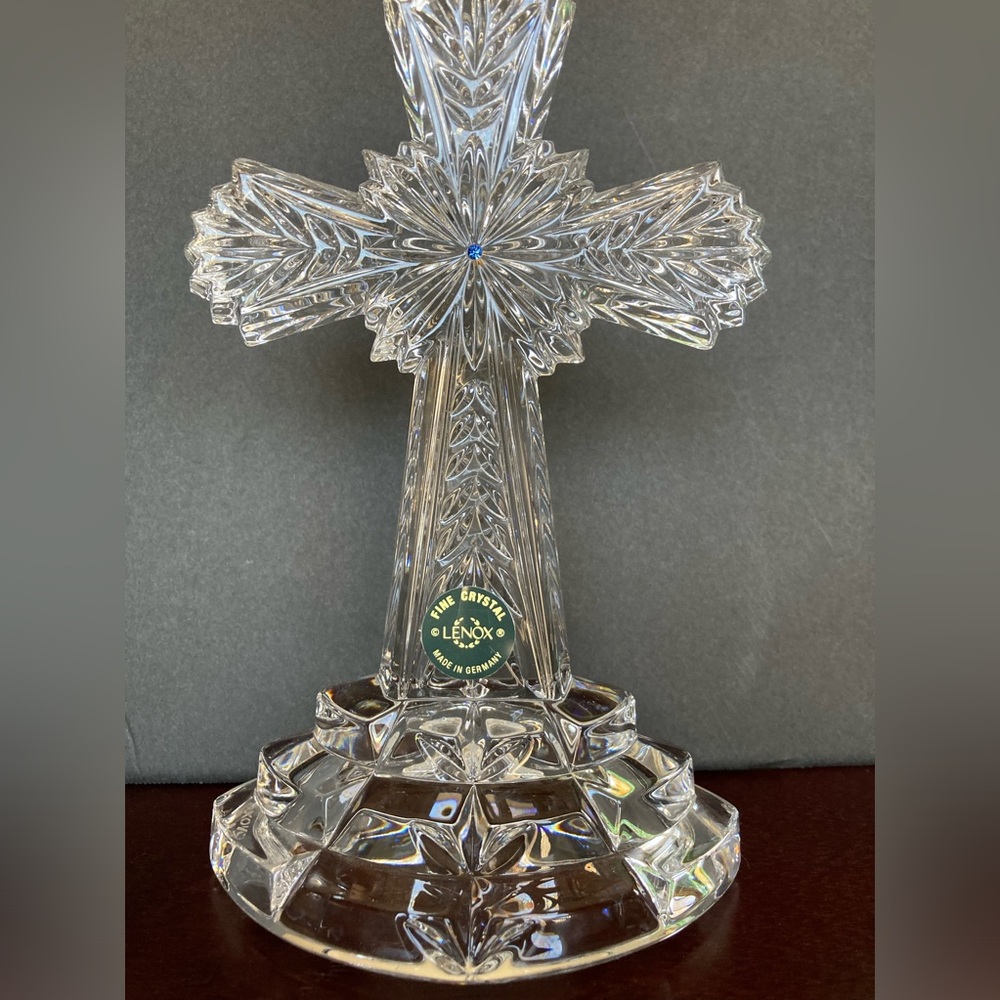 LENOX CRYSTAL CROSS made in Germany 🇩🇪 - Picture 5 of 6